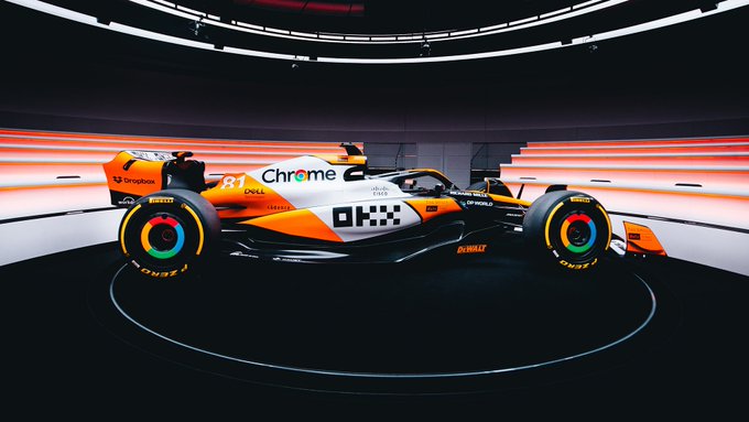 McLaren unveil their special livery for Singapore GP