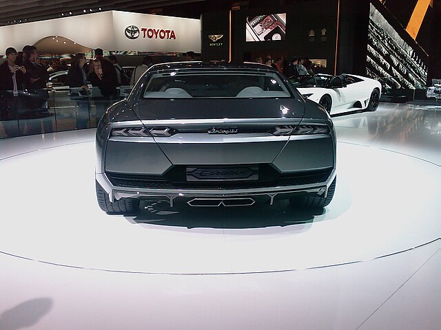 Lamborghini Estoque concept car showcasing sleek design