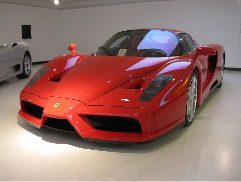 Ferrari enzo car 2002 at saloon