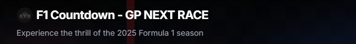 GP Next Race