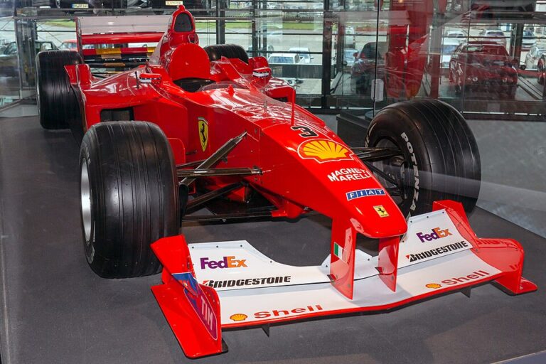 Michael Schumacher Suzuka Ferrari car