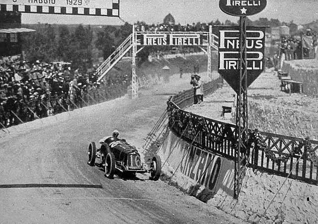 Targa Florio Circuit in 1929 - Photo free to use on Public domain