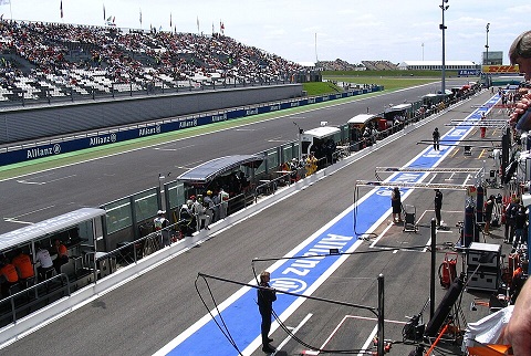 Magny Cours Circuit of France Start Finish LIne