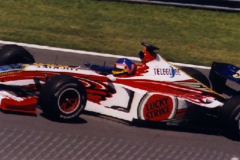 Jacques Villeneuve driving for BAR at the 1999 Canadian GP