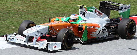Force India F1 car