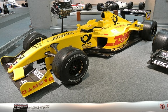 Jordan Formula 1 Team Car at the saloon