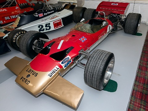 1968 Lotus 49B Formula One car at Donington Grand Prix Collection