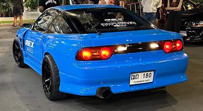 a night in bangkok - nissan 180sx