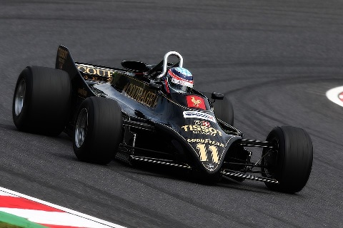 Lotus 88 Car, known for the suspensions of this car which were never used in an F1 race