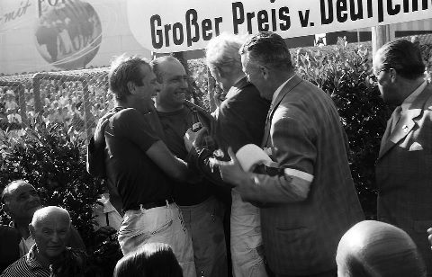 Mike Hawthorn and his story with Peter Collins