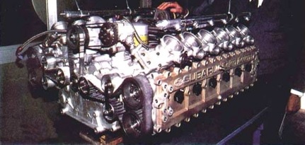 Subaru 1235 engine that Failed in F1 partnering Coloni F1 team