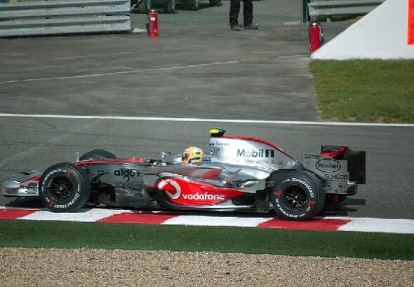 Lewis Hamilton 2007 Belgian GP