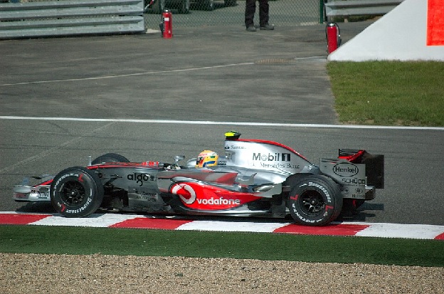 Lewis Hamilton 2007 Belgian GP